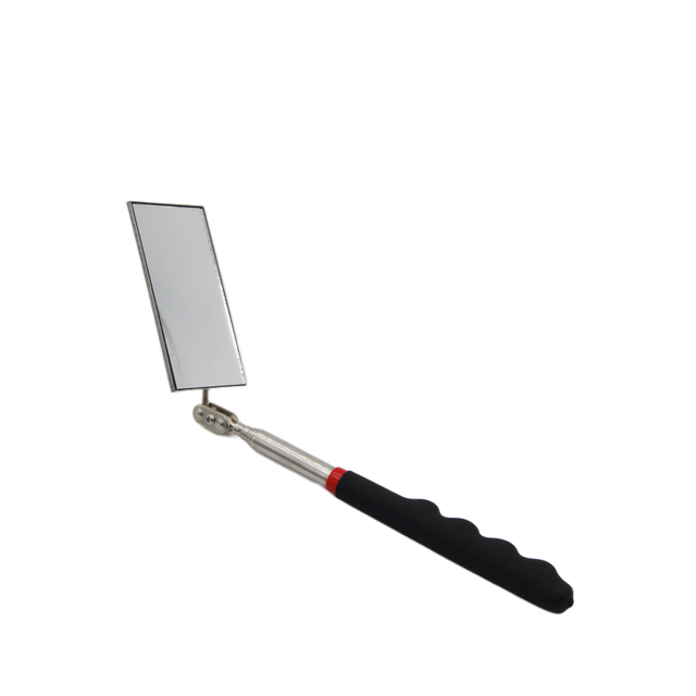 CM09 50*90mm Stainless Steel Square Retractable Under Vehicle Inspection Mirror For Security Checking & Searching