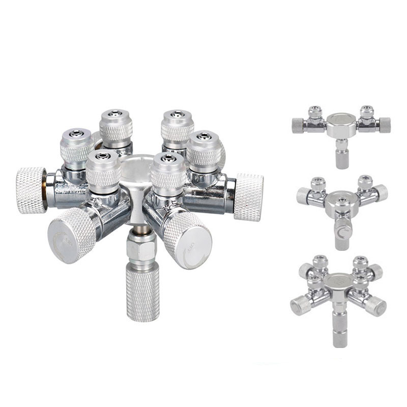 CO2 Splitter Needle Valve Buy Co2 Regulator With Solenoid, Aluminum