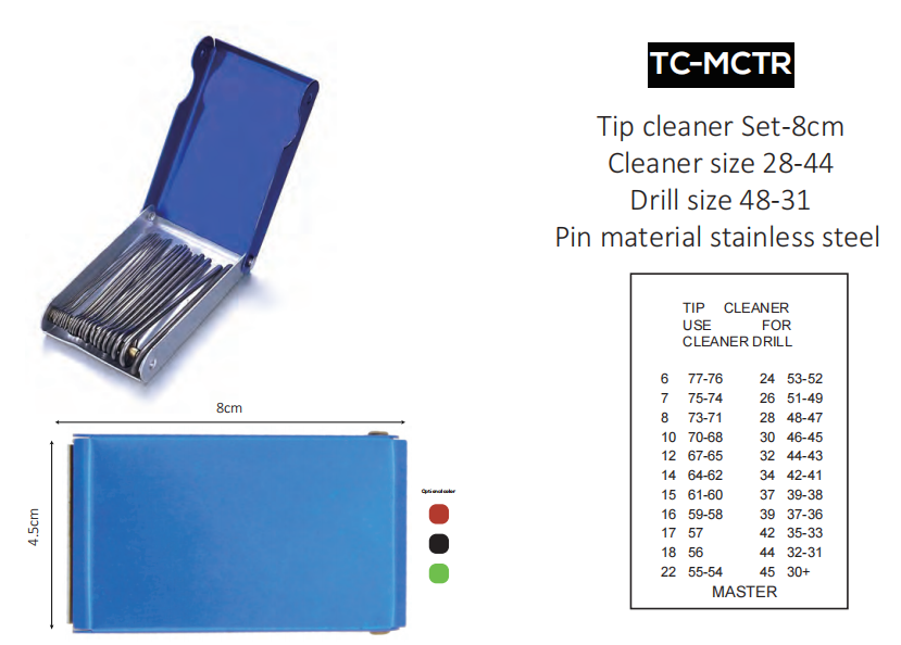 TCMCTR Tip Cleaner Buy Tip Cleaner, 22 Pieces Set Tip Cleaner, drill
