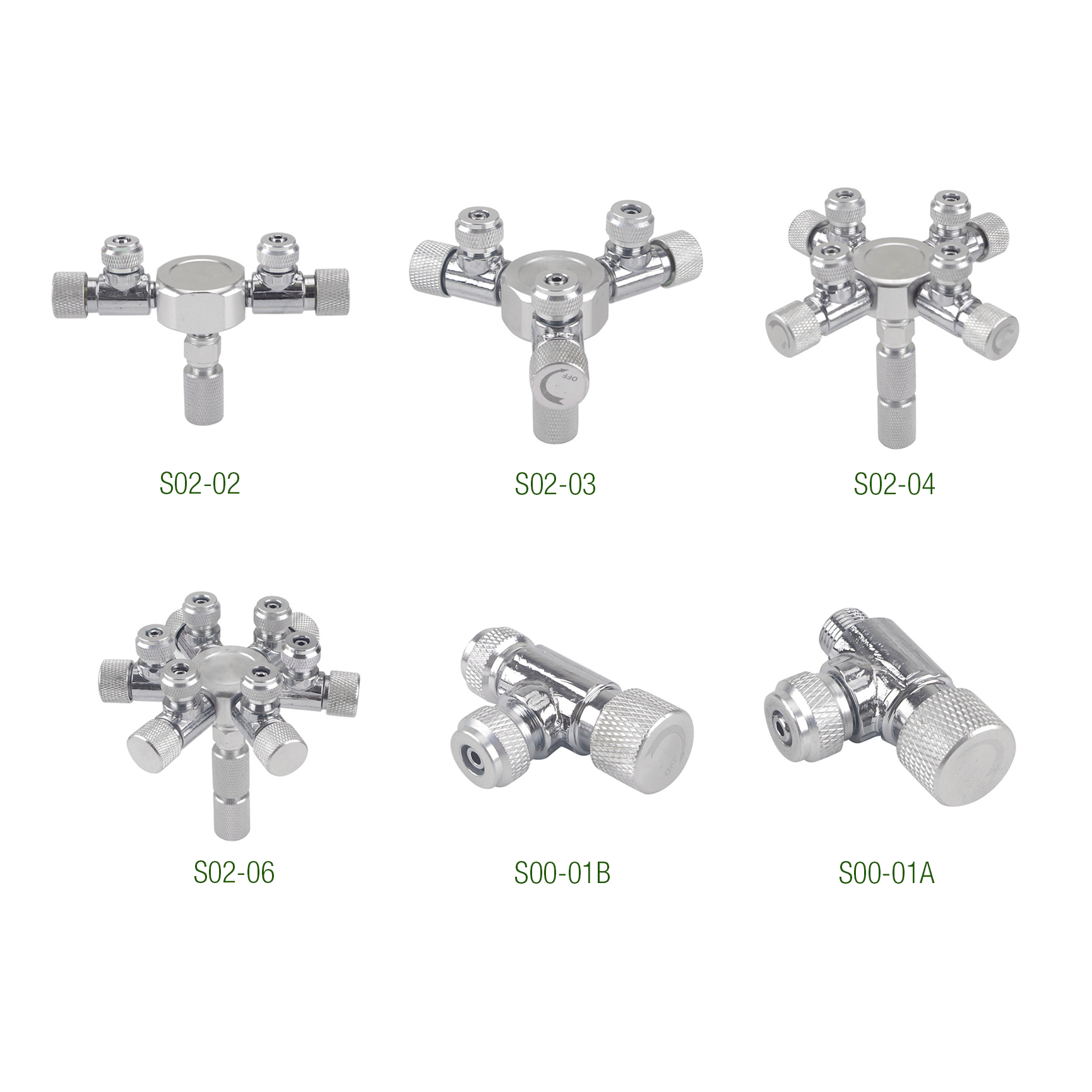 CO2 Splitter Needle Valve Buy Co2 Regulator With Solenoid, Aluminum